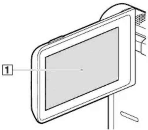 SONY HDRGW66E - Teile und Bedienelemente - 2