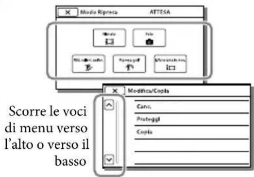 SONY HDRGW66E - Uso dei menu - 3
