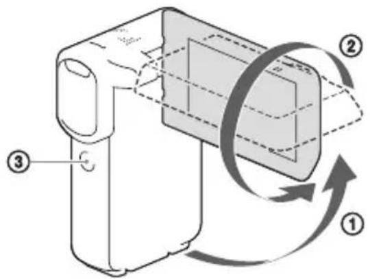 SONY HDRGW66E - Indicatori sullo schermo durante la registrazione - 3