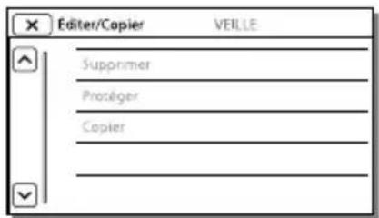 SONY HDRGW66E - Lorsque vous ne pouvez pas sélectionner une option d'un menu - 1