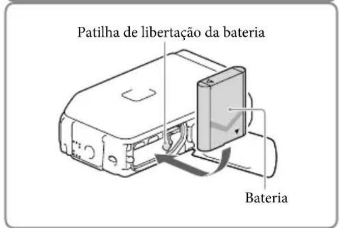 SONY HDRGW66E - Carregar a bateria - 2