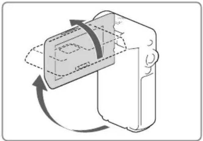 SONY HDRGW66E - Einschalten des Geräts und Einstellen von Datum und Uhrzeit - 1