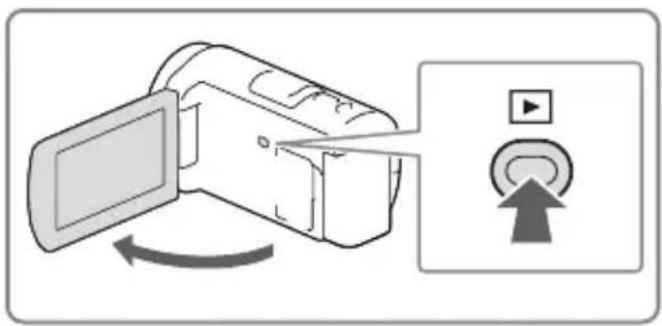SONY HDRPJ420E - Wiedergabe - 1