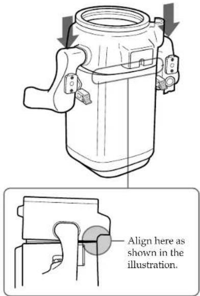 SONY CCDTR760E - Attach the front shell to the rear shell. - 2