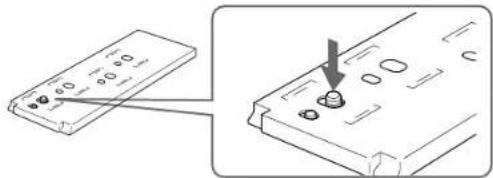 SONY CCDTR760E - Position de la plaque de montage sur l'adaptateur - 2
