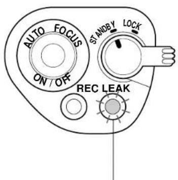 SONY CCDTR760E - When the LEAK lamp flashes - 1