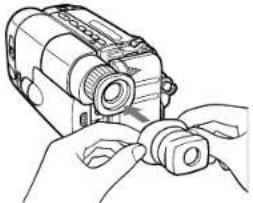 SONY CCDTR760E - Attaching the video camera recorder to the marine pack - 2