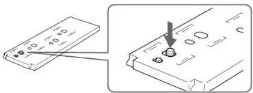 SONY CCDTR760E - Posición de la placa del tornillo de montaje en el adaptador - 2