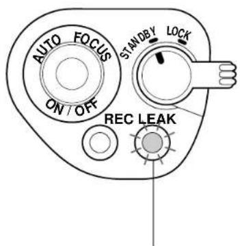 SONY CCDTR760E - Cuando parpadee la lámpara LEAK - 1