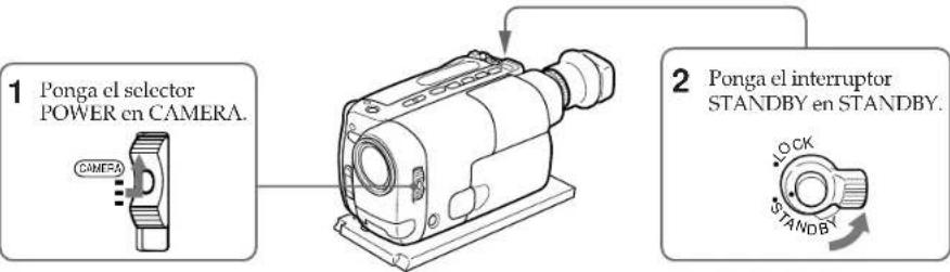 SONY CCDTR760E - Colocación de la videocámara en el portacámara subacuático - 4