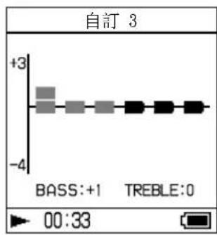 SONY NWHD5H - 按下  选取“Treble”或“Bass”。 - 1