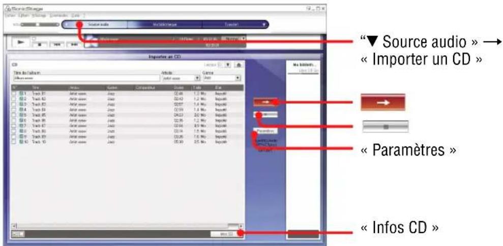 SONY NWHD5H - Importation de données audio sur votre ordinateur - 1