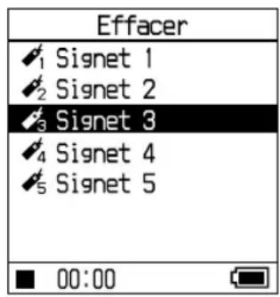 SONY NWHD5H - Effacement de pistes avec signet - 4