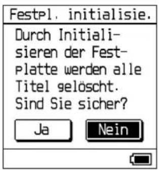 SONY NWHD5H - Drücken Sie f., um „Ja" auszuwahlen, und drücken Sie dann II. - 1