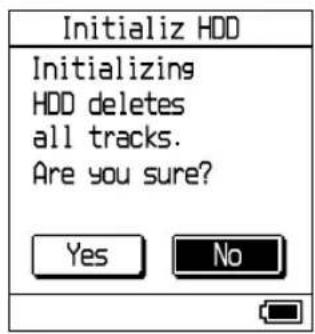 SONY NWHD5H - Press to select "Yes," and then press  II. - 1