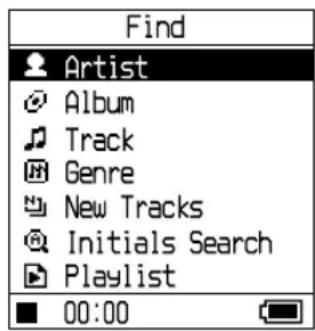SONY NWHD5H - Press SEARCH/MENU. - 1