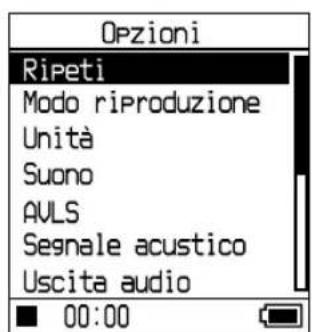 SONY NWHD5H - Premere  per selezionare "Opzioni," e quindi premere II. - 1