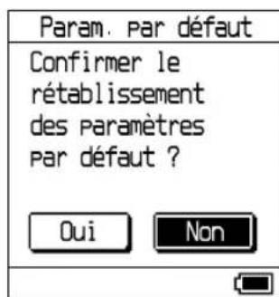 SONY NWHD5H - Appuyez sur pour sélectionner « param. par défaut », puis appuyez sur II. - 1