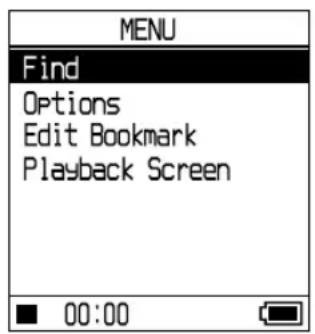 SONY NWHD5H - Press and hold SEARCH/MENU. - 1
