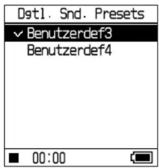 SONY NWHD5H - Einstellen der Höhen und Basse (Digital Sound Preset) - 1