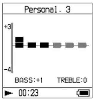 SONY NWHD5H - Regolazione di alto e bassi (Digital Sound Preset) - 2