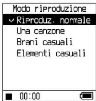SONY NWHD5H - Premere  per selezionare "Modo riproduzione," e quindi premere  II. - 1