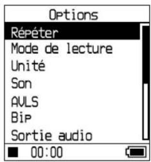 SONY NWHD5H - Maintenez search/menu enfoncée pendant que le lecteur est à l'arrêt. - 3
