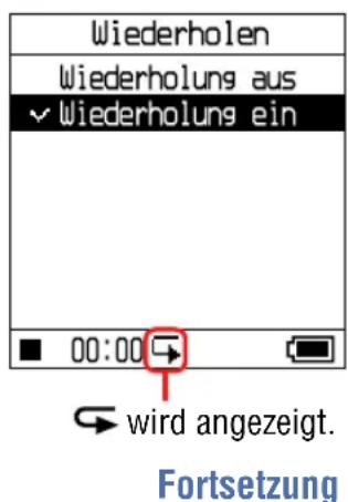 SONY NWHD5H - Wiederholte Wiedergabe von Titeln (Repeat-Wiedergabe) - 2