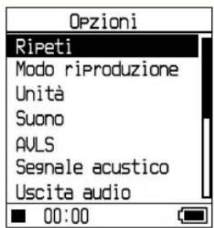 SONY NWHD5H - Premere  per selezionare "Opzioni," e quindi premere II. - 1