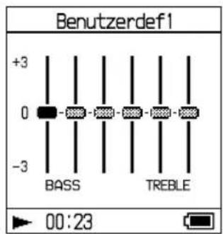 SONY NWHD5H - Anpassen der Tonqualität (6-Band-Equalizer - Benutzerdefiniert) - 2