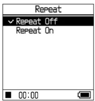 SONY NWHD5H - Playing tracks repeatedly (Repeat play) - 2