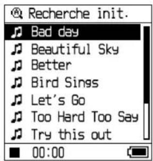 SONY NWHD5H - Appuyez sur search/menu enfoncée. - 5