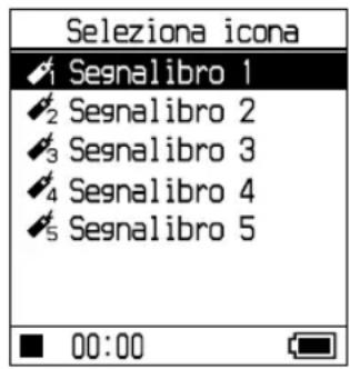 SONY NWHD5H - Modifica di un'icona del segnalibro - 2