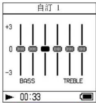 SONY NWHD5H - 自訂音效品質（6段等化器－自訂） - 3