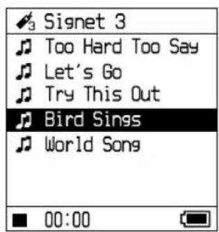 SONY NWHD5H - Maintenez la touche search/menu enfoncée. - 7
