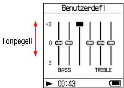 SONY NWHD5H - Anpassen der Tonqualität (6-Band-Equalizer - Benutzerdefiniert) - 4