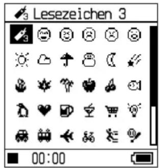 SONY NWHD5H - Ändern eines Lesezeichenssymbols - 2