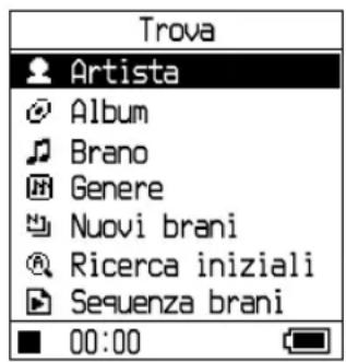 SONY NWHD5H - Premere SEARCH/ MENU. - 1