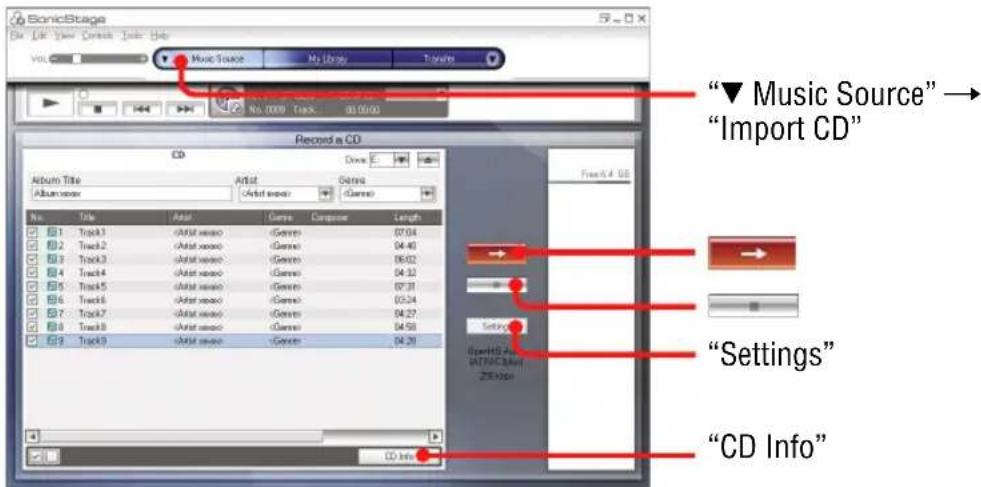 SONY NWHD5H - Importing Audio Data to Your Computer - 1
