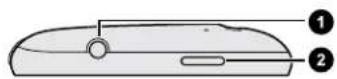HTC Sensation - Panneau supérieur - 1