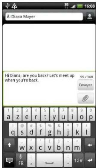 HTC Sensation - Envoyer un SMS - 1