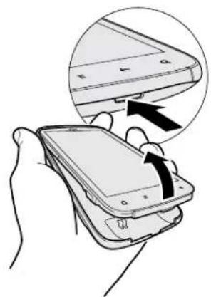 HTC Sensation - Retirer le capot arrière - 2