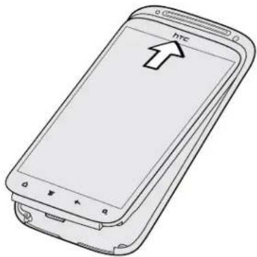 HTC Sensation - Remettre le capot arrière - 2
