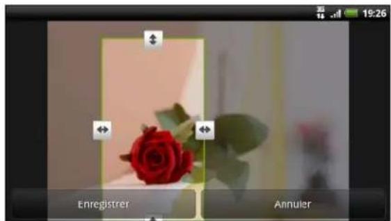 HTC Sensation - Rogner une photo - 1