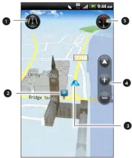 HTC Incredible S - Afficher des cartes - 1