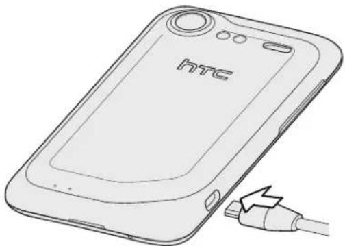 HTC Incredible S - Charger la batterie - 2