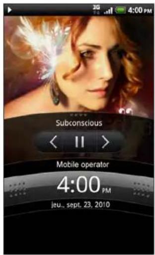 HTC Incredible S - Écouter de la musique - 3
