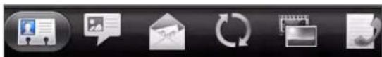 HTC Incredible S - Réorganiser ou masquer des onglets d'application - 1