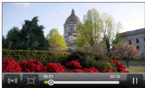 HTC Incredible S - Affichage des vidéos - 1