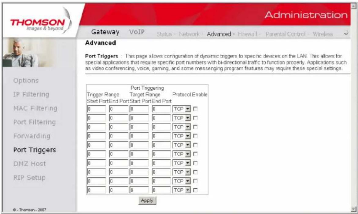 THOMSON TWG870 - Chapter 2: WEB Configuration - 1